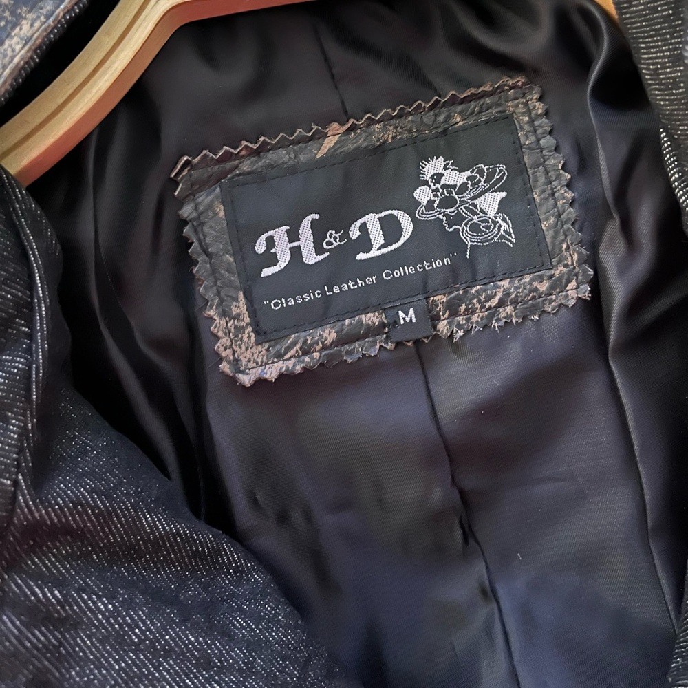 H&D leather jacket - Picture 4 of 5